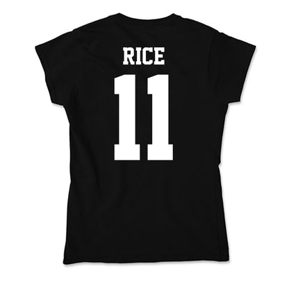 Penn State - NCAA Men's Basketball : Eli Rice - Classic Shersey Soft Style Women’s T-Shirt-1