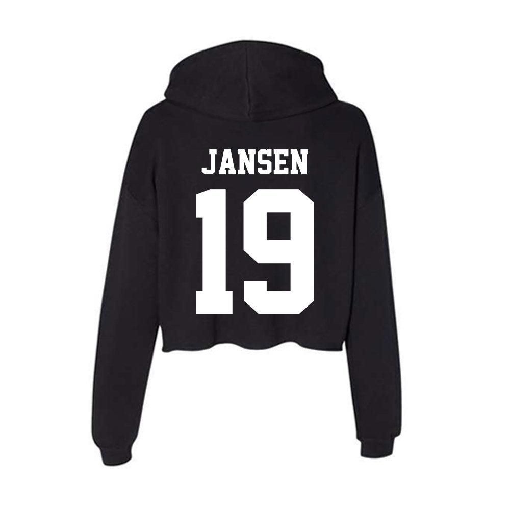 Penn State - NCAA Women's Lacrosse : Arden Jansen - Classic Shersey Women's Crop Fleece Hoodie-1