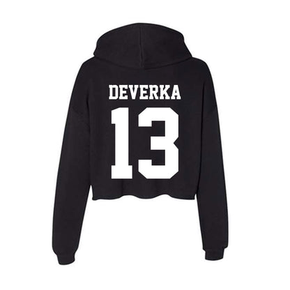 Penn State - NCAA Women's Field Hockey : Aby Deverka - Classic Shersey Women's Crop Fleece Hoodie-1