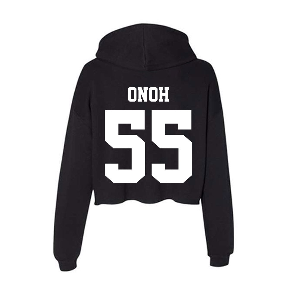 Penn State - NCAA Football : Chimdy Onoh - Classic Shersey Women's Crop Fleece Hoodie-1