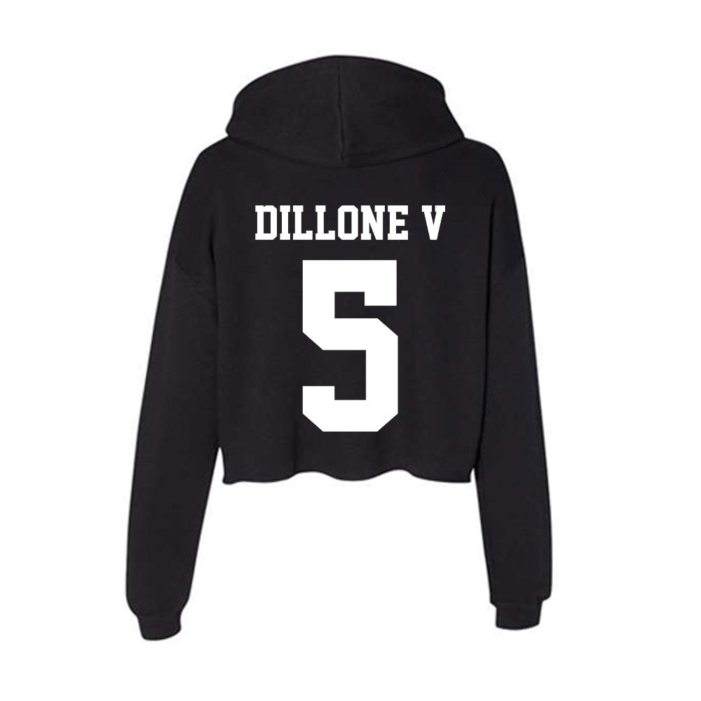 Penn State - NCAA Men's Basketball : Freddie Dillone V - Classic Shersey Women's Crop Fleece Hoodie-1