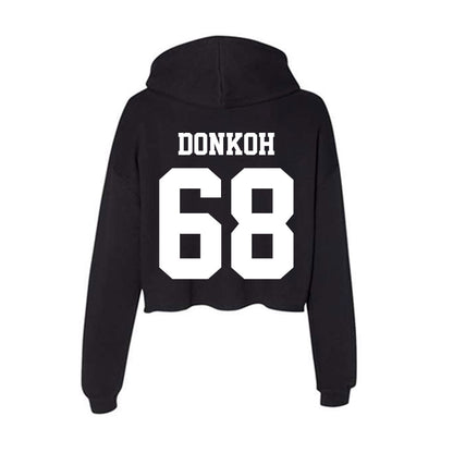 Penn State - NCAA Football : Anthony Donkoh - Classic Shersey Women's Crop Fleece Hoodie-1
