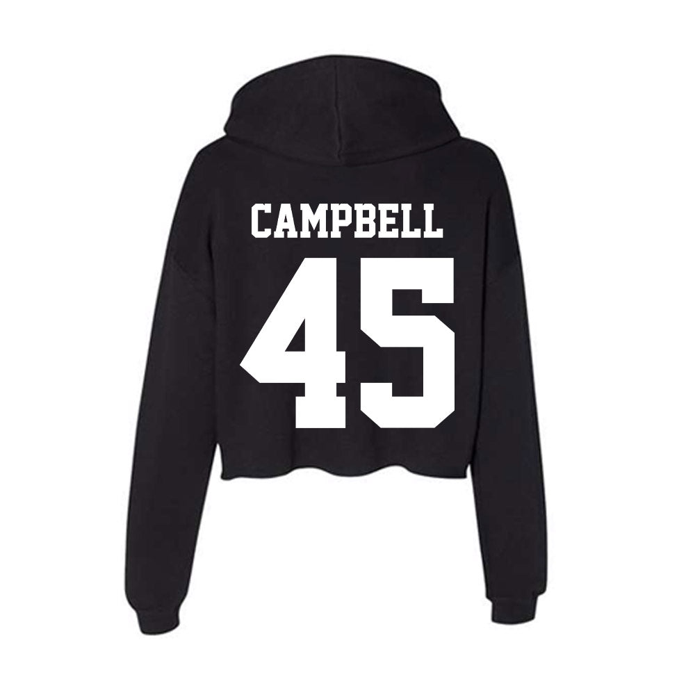 Penn State - NCAA Women's Ice Hockey : Madison Campbell - Classic Shersey Women's Crop Fleece Hoodie-1