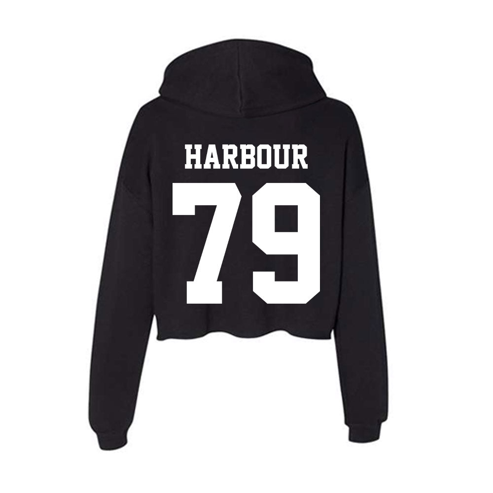 Penn State - NCAA Football : Donnie Harbour - Classic Shersey Women's Crop Fleece Hoodie-1