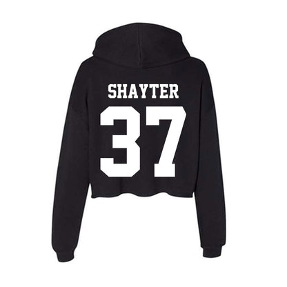 Penn State - NCAA Baseball : Isaiah Shayter - Classic Shersey Women's Crop Fleece Hoodie-1