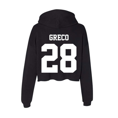 Penn State - NCAA Women's Lacrosse : Maddie Greco - Classic Shersey Women's Crop Fleece Hoodie-1