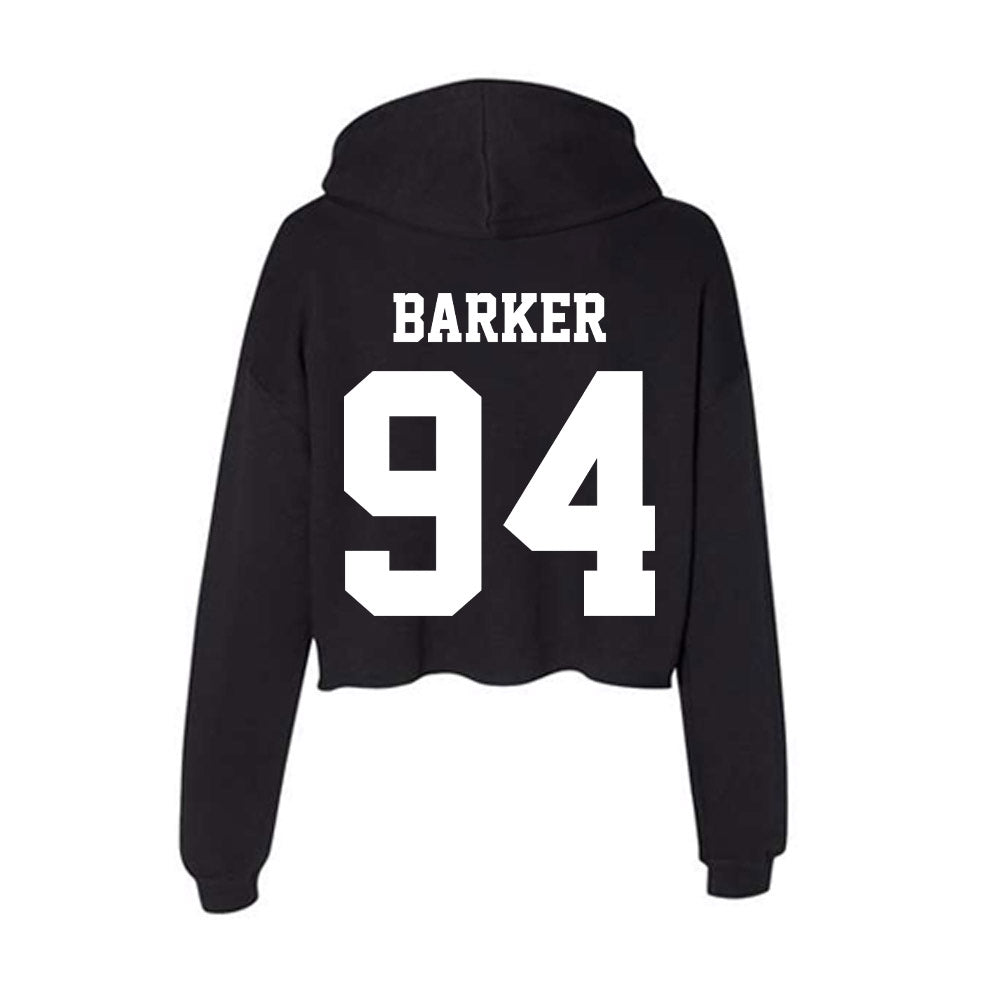 Penn State - NCAA Football : Ryan Barker - Classic Shersey Women's Crop Fleece Hoodie-1