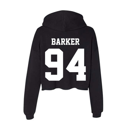 Penn State - NCAA Football : Ryan Barker - Classic Shersey Women's Crop Fleece Hoodie-1