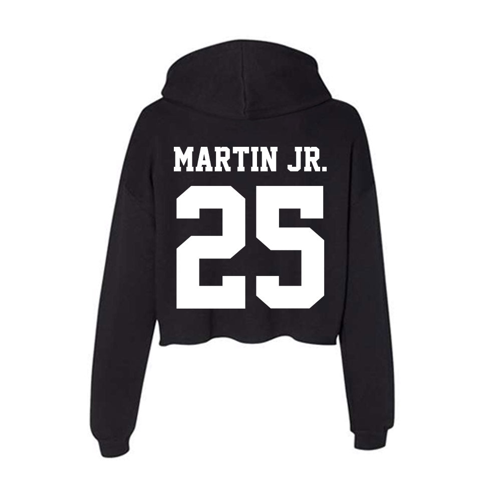 Penn State - NCAA Football : Quinton Martin Jr. - Classic Shersey Women's Crop Fleece Hoodie-1