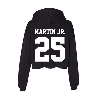 Penn State - NCAA Football : Quinton Martin Jr. - Classic Shersey Women's Crop Fleece Hoodie-1