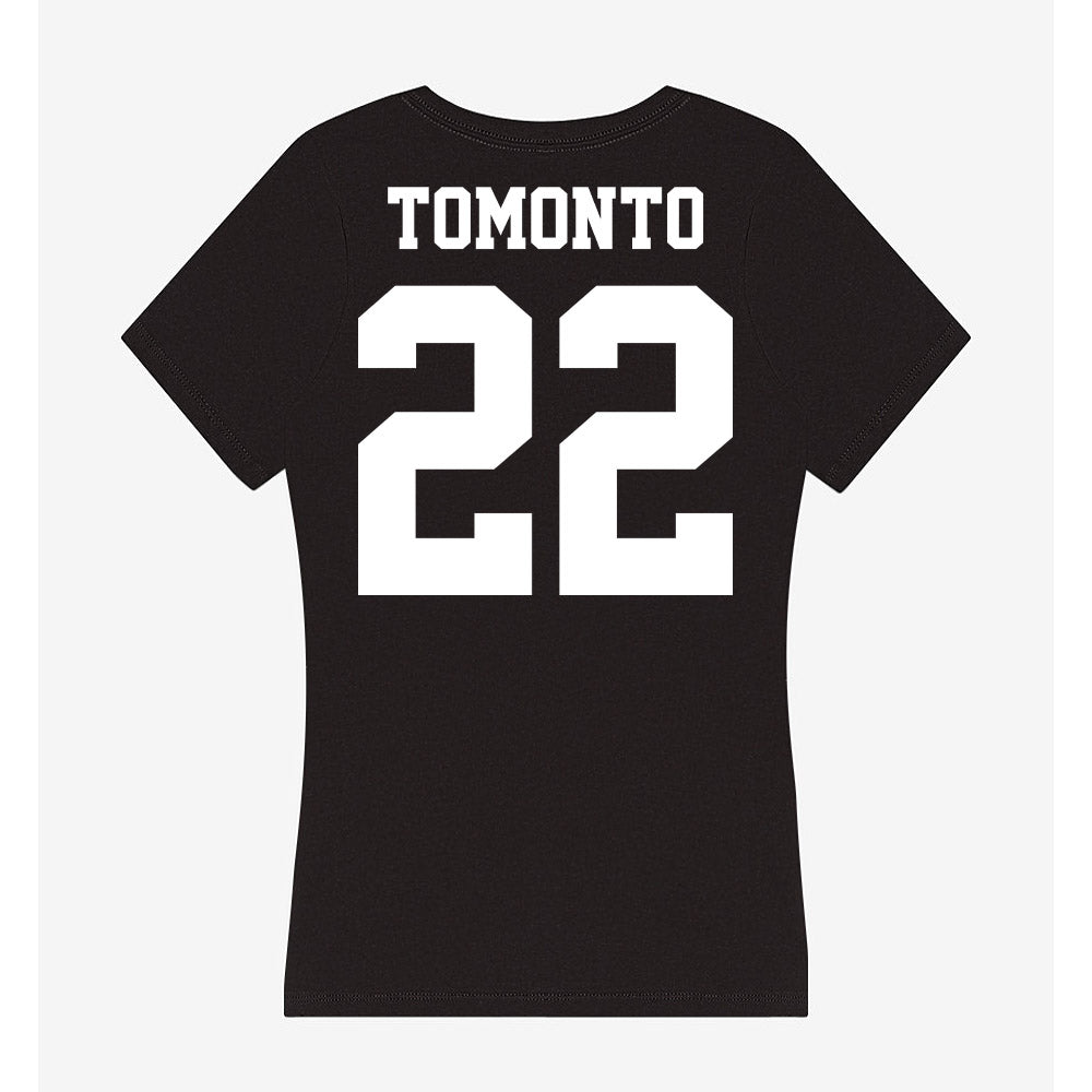Penn State - NCAA Women's Lacrosse : Victoria Tomonto - Classic Shersey Women's V-Neck T-Shirt-1