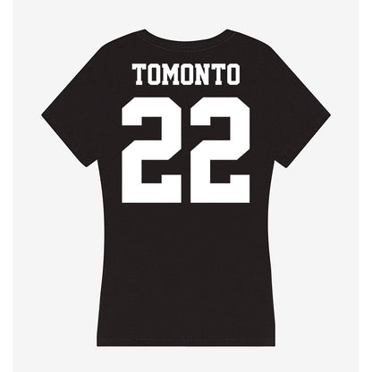 Penn State - NCAA Women's Lacrosse : Victoria Tomonto - Classic Shersey Women's V-Neck T-Shirt-1
