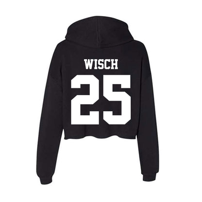 Penn State - NCAA Women's Lacrosse : Ellie Wisch - Classic Shersey Women's Crop Fleece Hoodie-1