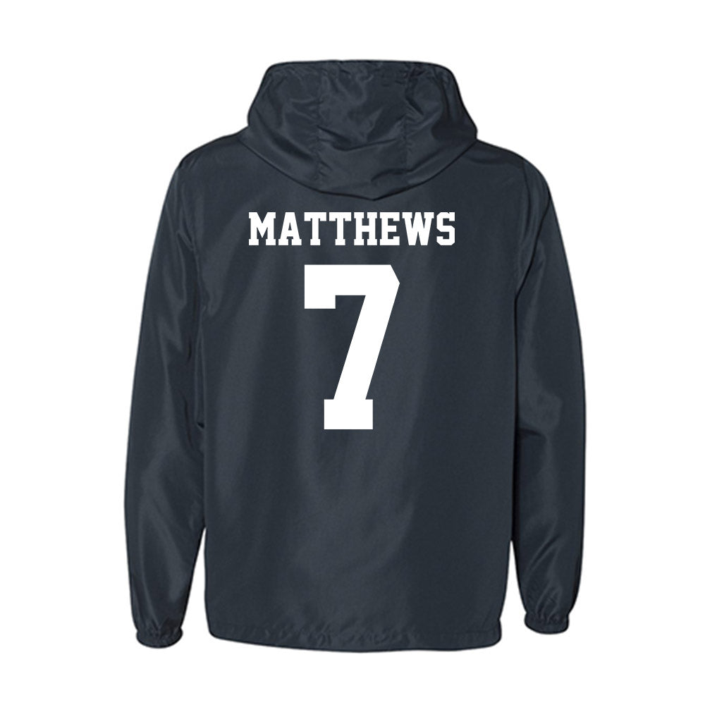 Penn State - NCAA Men's Lacrosse : Ayden Matthews - Classic Shersey Windbreaker-1