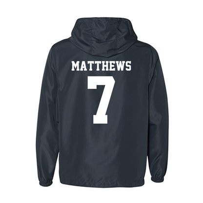 Penn State - NCAA Men's Lacrosse : Ayden Matthews - Classic Shersey Windbreaker-1