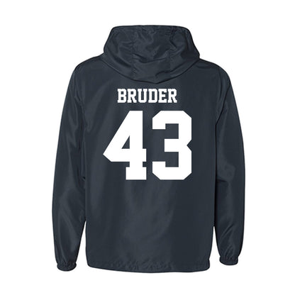 Penn State - NCAA Men's Lacrosse : Paul Bruder - Classic Shersey Windbreaker-1