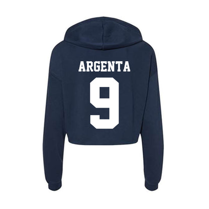 Penn State - NCAA Men's Soccer : Jorge Argenta - Classic Shersey Women's Crop Fleece Hooded Sweatshirt-1