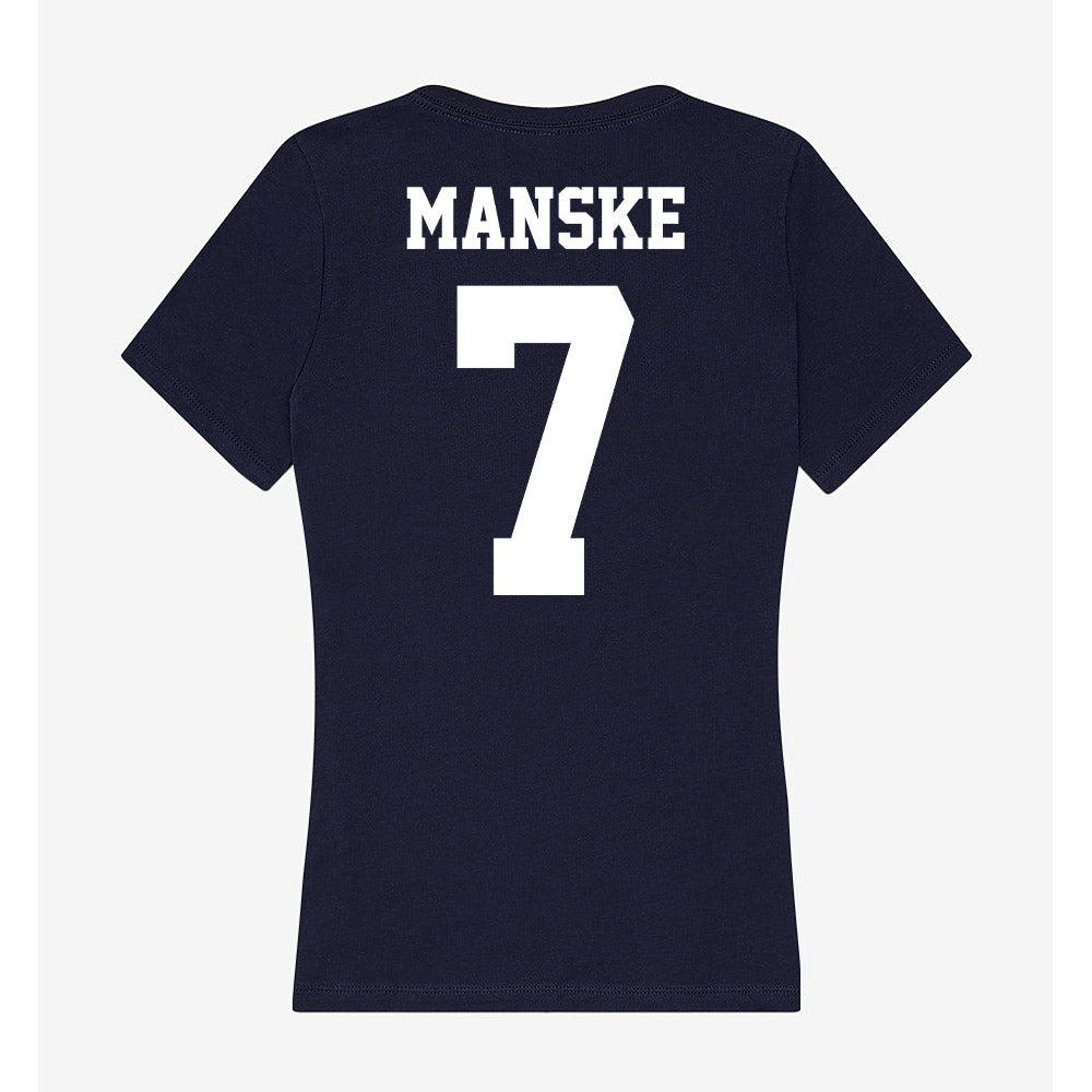 Penn State - NCAA Football : Alex Manske - Classic Shersey Women's V-Neck T-Shirt-1