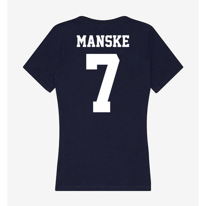 Penn State - NCAA Football : Alex Manske - Classic Shersey Women's V-Neck T-Shirt-1