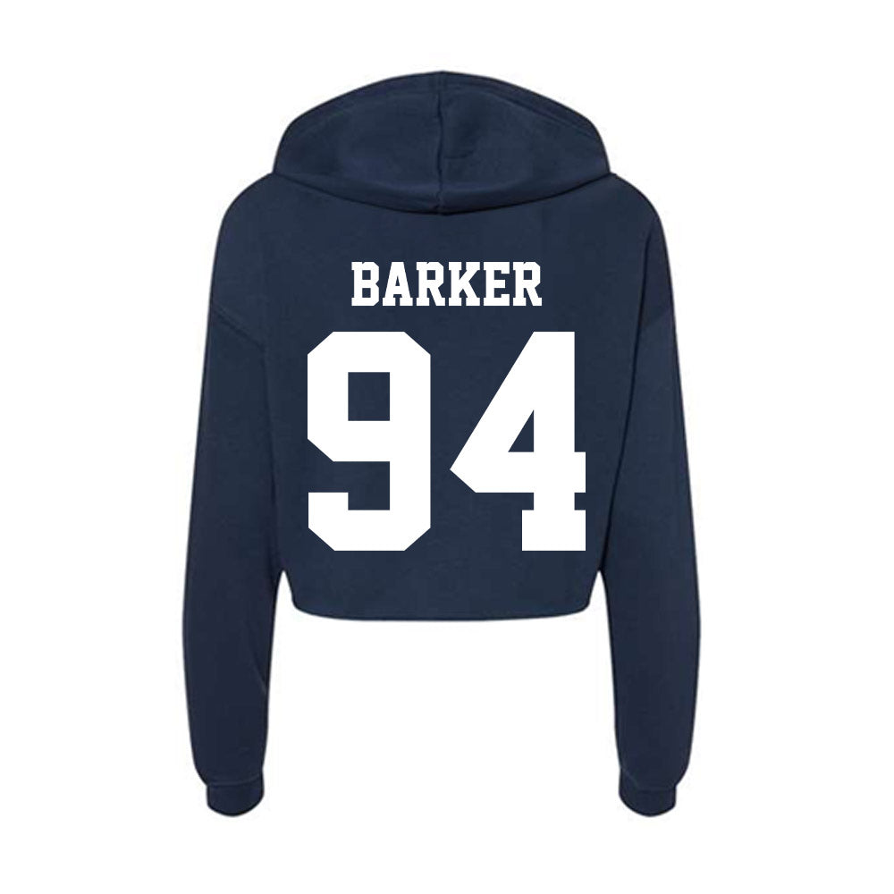 Penn State - NCAA Football : Ryan Barker - Classic Shersey Women's Crop Fleece Hoodie-1