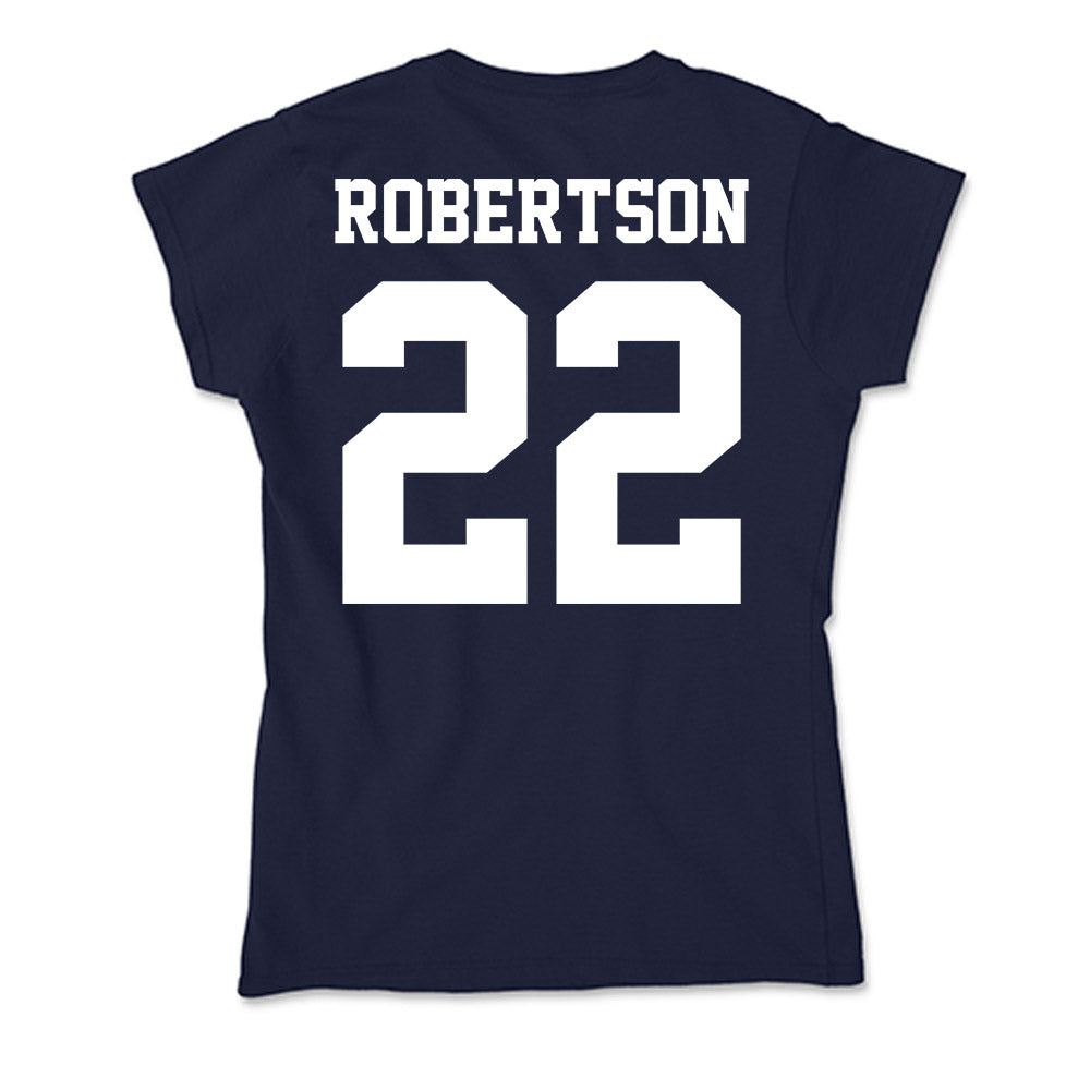 Penn State - NCAA Men's Lacrosse : Chase Robertson - Classic Shersey Soft Style Women’s T-Shirt-1