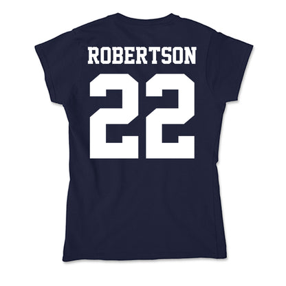 Penn State - NCAA Men's Lacrosse : Chase Robertson - Classic Shersey Soft Style Women’s T-Shirt-1