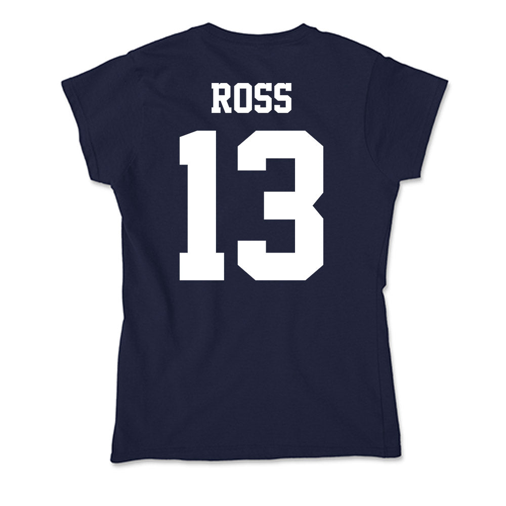 Penn State - NCAA Men's Soccer : Justin Ross - Classic Shersey Soft Style Women’s T-Shirt-1