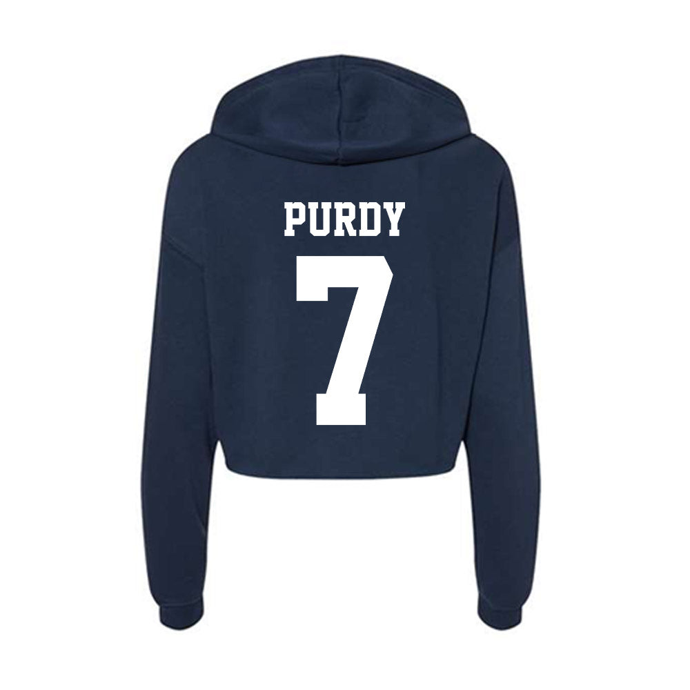 Penn State - NCAA Women's Field Hockey : Joji Purdy - Classic Shersey Women's Crop Fleece Hooded Sweatshirt-1