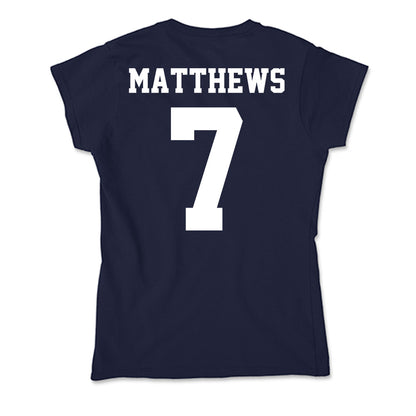 Penn State - NCAA Men's Lacrosse : Ayden Matthews - Classic Shersey Soft Style Women’s T-Shirt-1