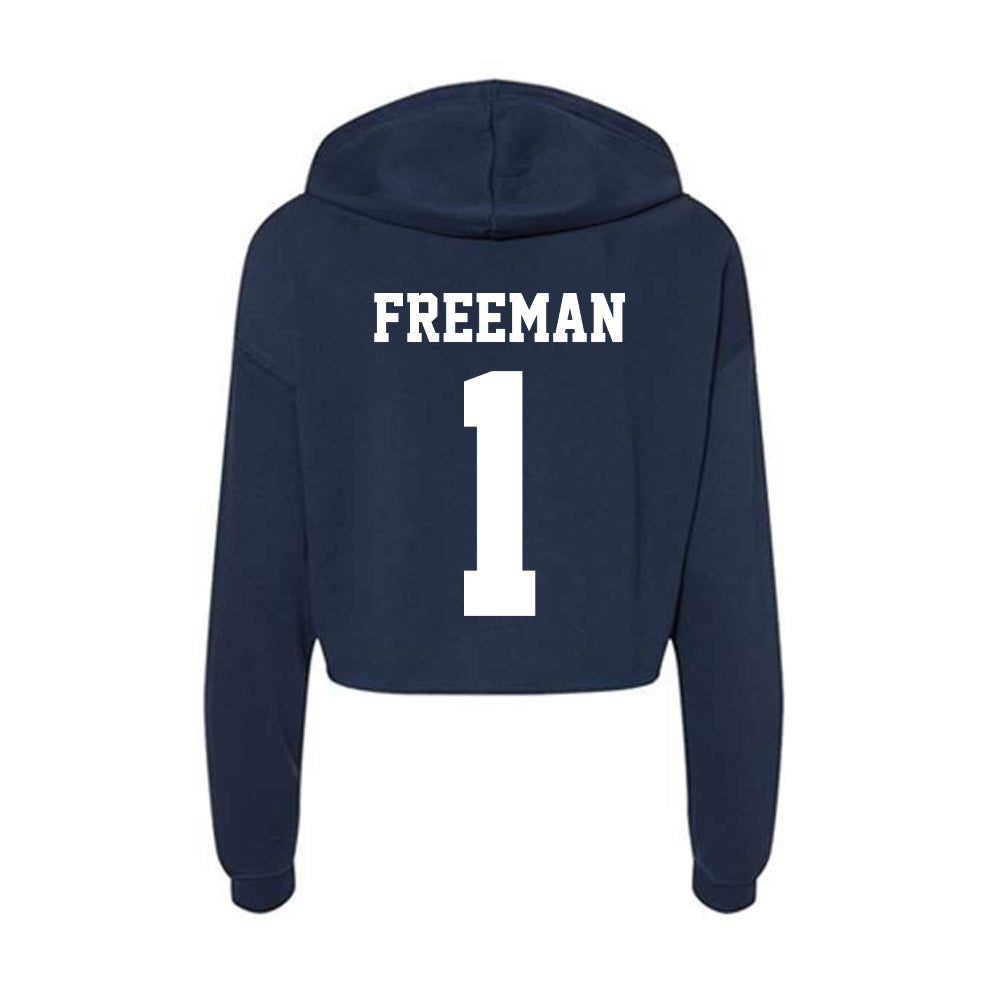 Penn State - NCAA Women's Field Hockey : Natalie Freeman - Classic Shersey Women's Crop Fleece Hooded Sweatshirt-1