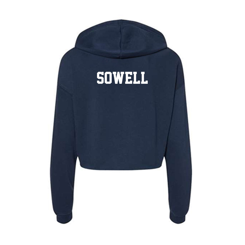 Penn State - NCAA Football : Hunter Sowell - Classic Shersey Women's Crop Fleece Hoodie-1