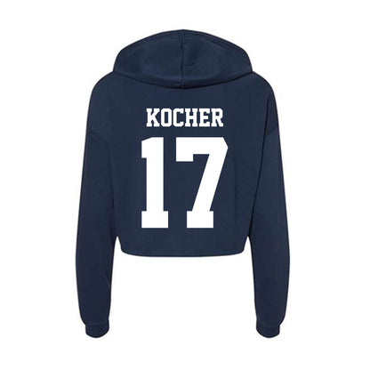 Penn State - NCAA Women's Soccer : Ellie Kocher - Classic Shersey Women's Crop Fleece Hoodie-1