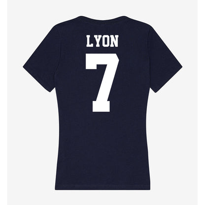 Penn State - Women's Volleyball Alumni : Addie Lyon - Classic Shersey Women's V-Neck T-Shirt-1