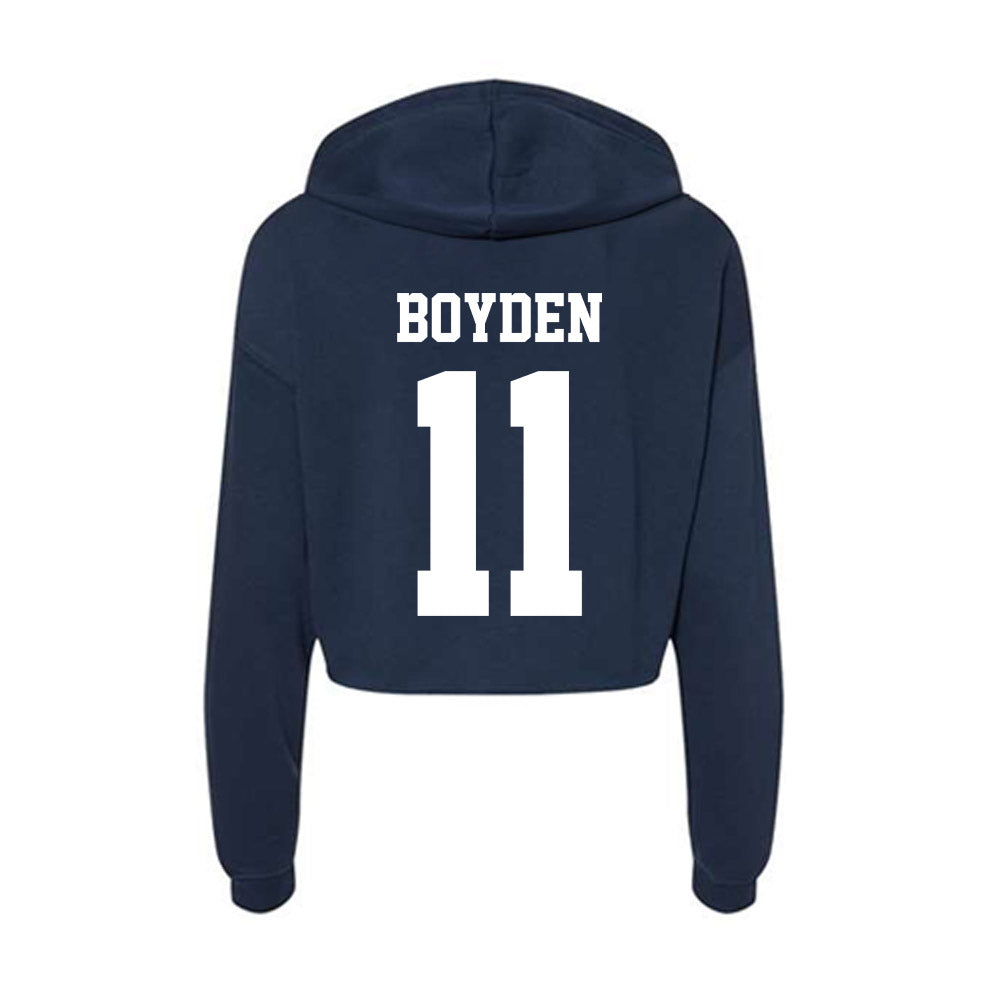 Penn State - NCAA Women's Soccer : Lily Boyden - Classic Shersey Women's Crop Fleece Hoodie-1