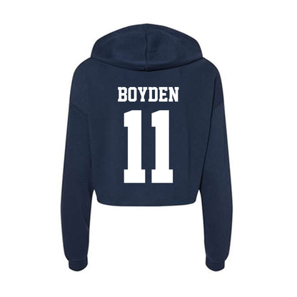 Penn State - NCAA Women's Soccer : Lily Boyden - Classic Shersey Women's Crop Fleece Hoodie-1