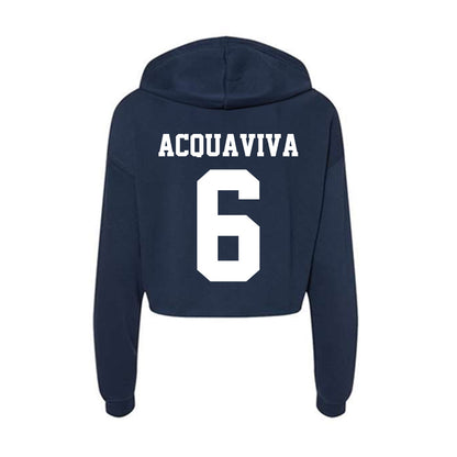 Penn State - NCAA Women's Lacrosse : Avery Acquaviva - Classic Shersey Women's Crop Fleece Hoodie-1