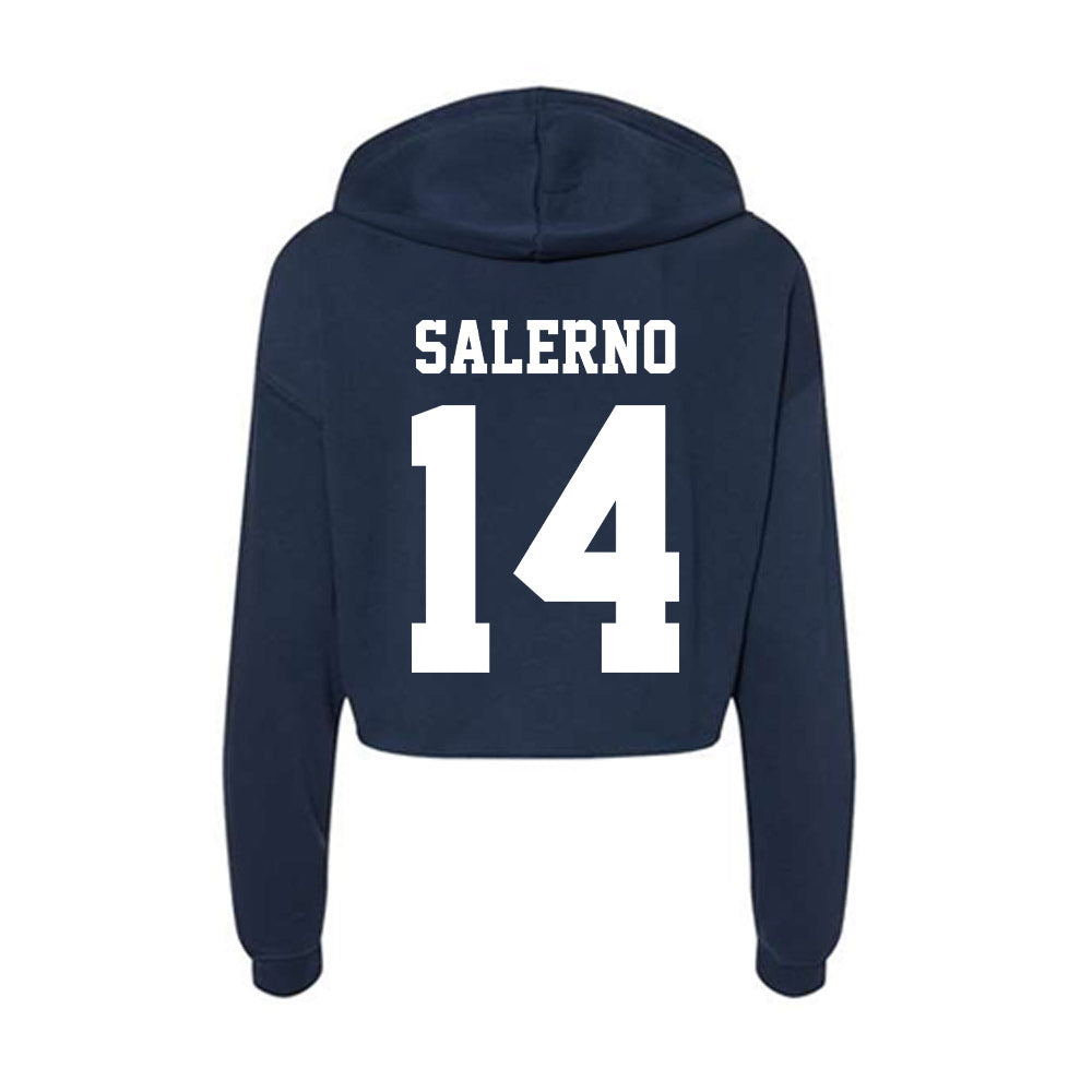 Penn State - NCAA Women's Lacrosse : Anna Salerno - Classic Shersey Women's Crop Fleece Hoodie-1