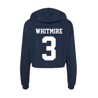 Penn State - NCAA Women's Volleyball : Danielle Whitmire - Classic Shersey Women's Crop Fleece Hoodie-1