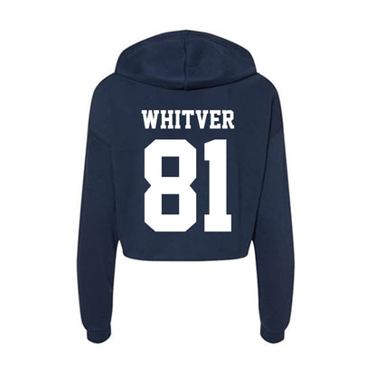 Penn State - NCAA Football : Ben Whitver - Classic Shersey Women's Crop Fleece Hoodie-1