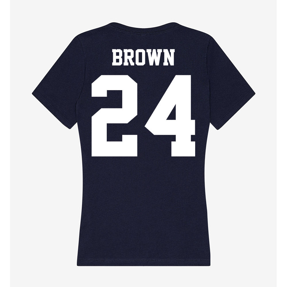 Penn State - NCAA Men's Soccer : Beckham Brown - Classic Shersey Women's V-Neck T-Shirt-1