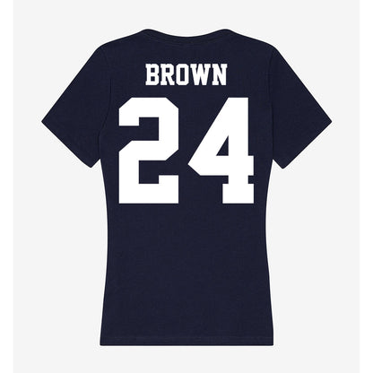 Penn State - NCAA Men's Soccer : Beckham Brown - Classic Shersey Women's V-Neck T-Shirt-1
