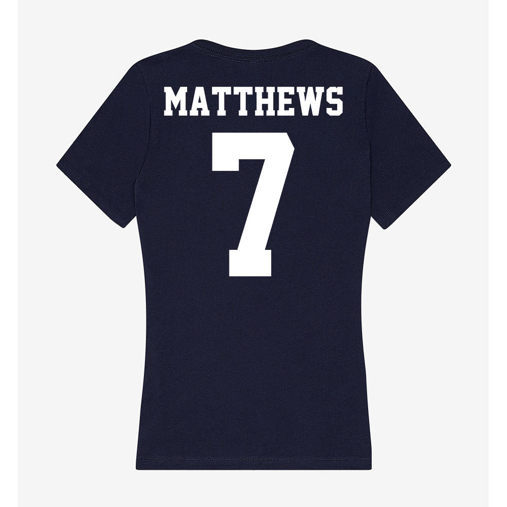 Penn State - NCAA Men's Lacrosse : Ayden Matthews - Classic Shersey Women's V-Neck T-Shirt-1