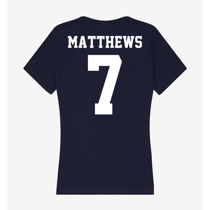 Penn State - NCAA Men's Lacrosse : Ayden Matthews - Classic Shersey Women's V-Neck T-Shirt-1