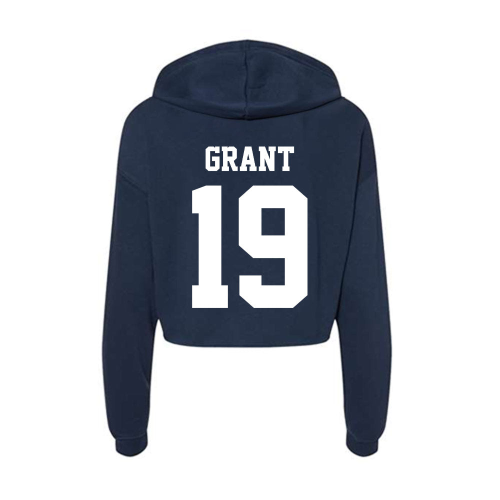 Penn State - NCAA Men's Soccer : Toby Grant - Classic Shersey Women's Crop Fleece Hooded Sweatshirt-1