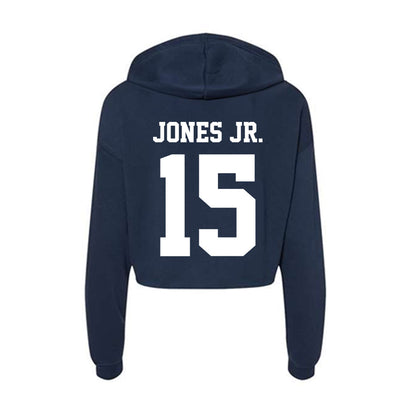 Penn State - NCAA Football : Keith Jones Jr. - Classic Shersey Women's Crop Fleece Hoodie-1