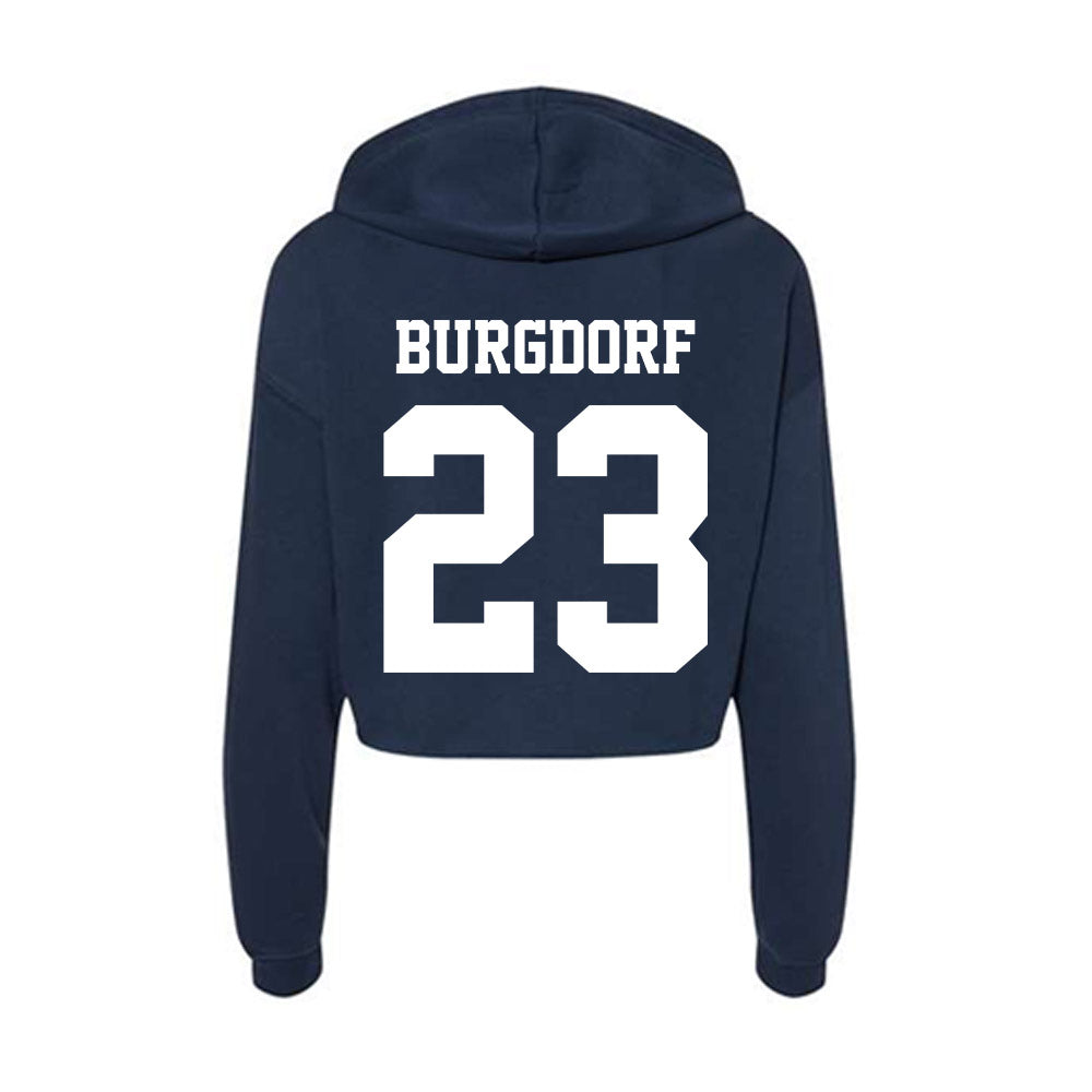 Penn State - NCAA Women's Volleyball : Haley Burgdorf - Classic Shersey Women's Crop Fleece Hoodie-1