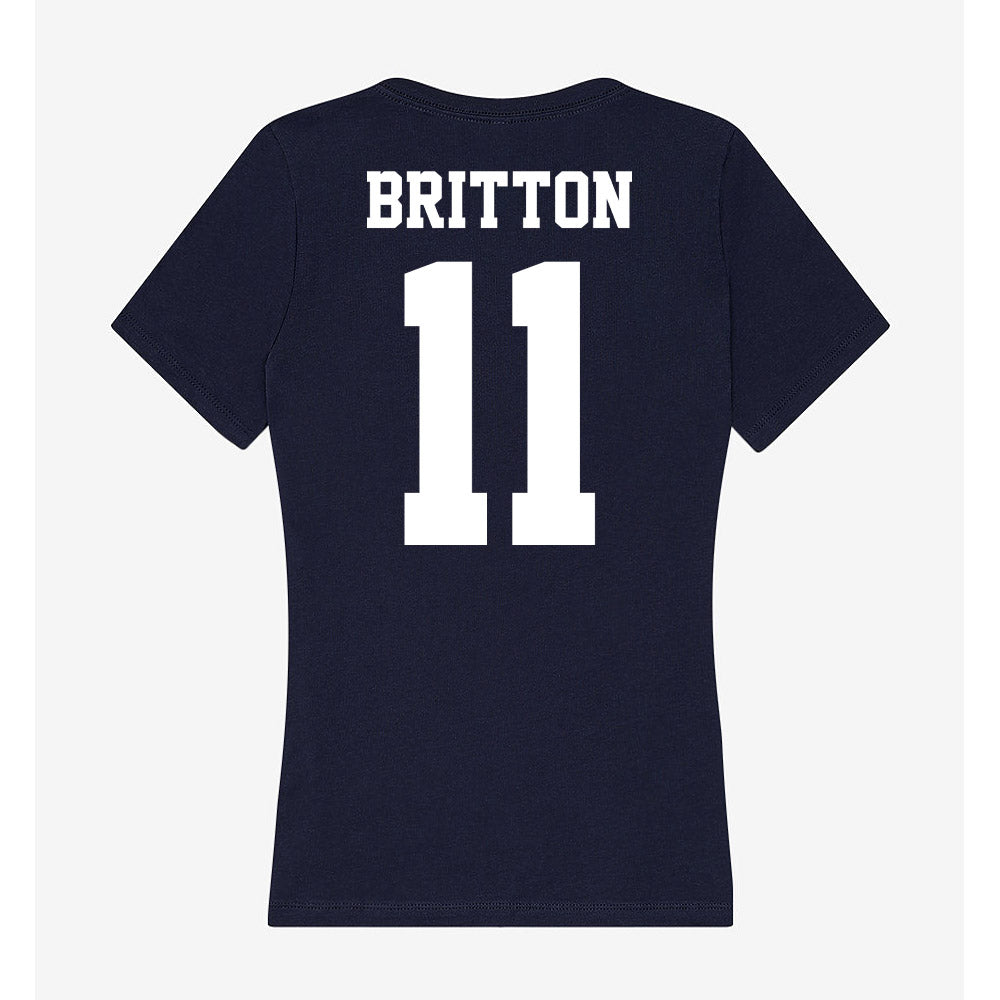 Penn State - NCAA Women's Field Hockey : Madison Britton - Classic Shersey Women's V-Neck T-Shirt-1