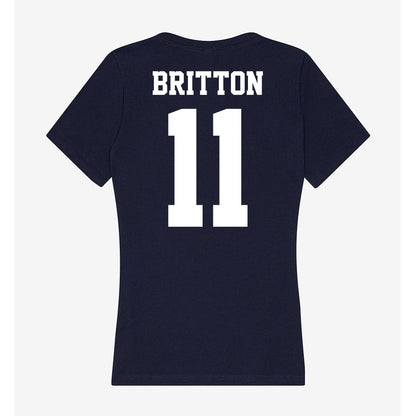 Penn State - NCAA Women's Field Hockey : Madison Britton - Classic Shersey Women's V-Neck T-Shirt-1