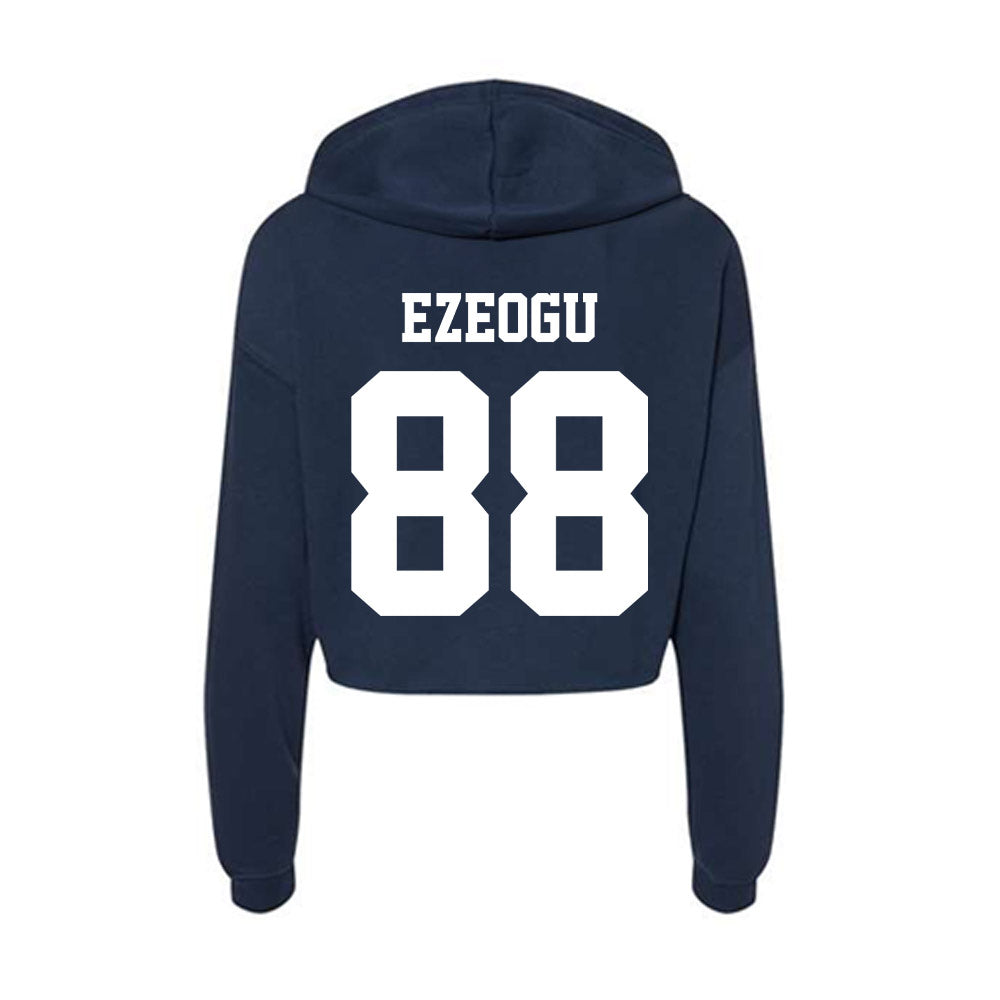 Penn State - NCAA Football : Ikenna Ezeogu - Classic Shersey Women's Crop Fleece Hoodie-1
