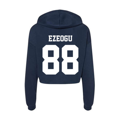 Penn State - NCAA Football : Ikenna Ezeogu - Classic Shersey Women's Crop Fleece Hoodie-1